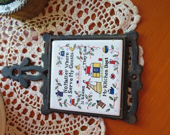 SALE! Vintage Trivet