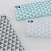Waterproof Fabric Water-repellent Water Resistant Polyester PU Urethane Coated Cloth Outdoor wide 150 cm _Scandinavia Triangle_CH977980