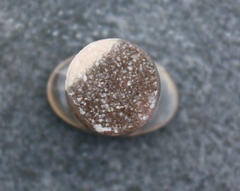 13mm Agate Druzy Labret