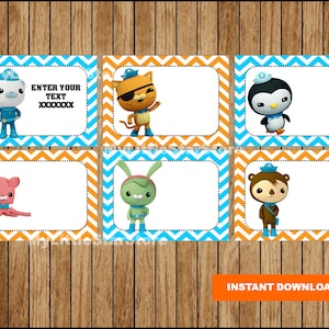 Octonauts printable | Etsy