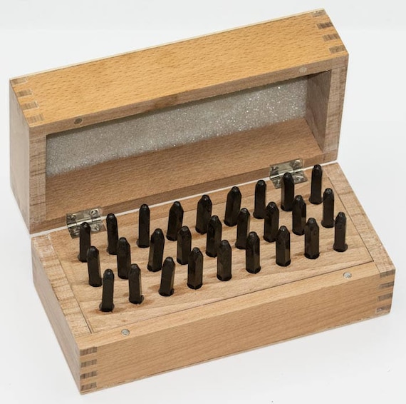 2mm ALPHABET PUNCHES metal letter steel punch dies stamp set