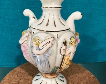 Alcobaca Portugal 6" vase, #2195
