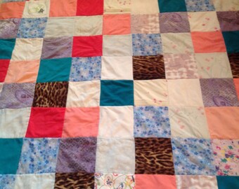 Full size memory quilt