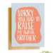 Funny Baby Shower Card Funny Greeting Card Baby Card Funny