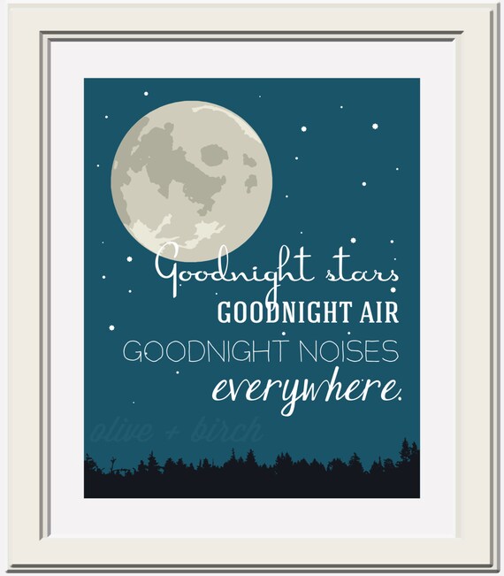 Goodnight Moon Quote Printable