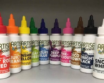 Artisan accents Gel Colors~Gel Colors-Food Color-Artisan Colors