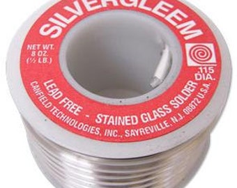 Silvergleem Solder-Lead Free Solder-Silver Solder-1/2 LB Spool-Solder-Jewelry Solder-Solder