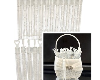 Wedding Bubbles x 24 Tube Wands with Liquid Ceremony Decorations Supplies