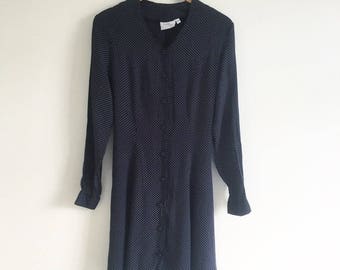 80s Polk A Dot Dress