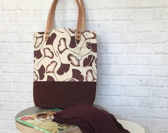 handbag, shoulder bag, waxed canvas bag