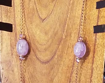 Cape Amethyst Classic Style Necklace