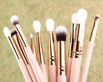 Details about 12x Pro Makeup Brushes Set Foundation Powder Eyeshadow Eyeliner Lip Brush Tool