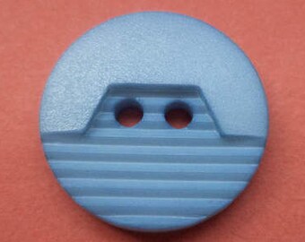 8 light blue buttons blue 20mm (1291)