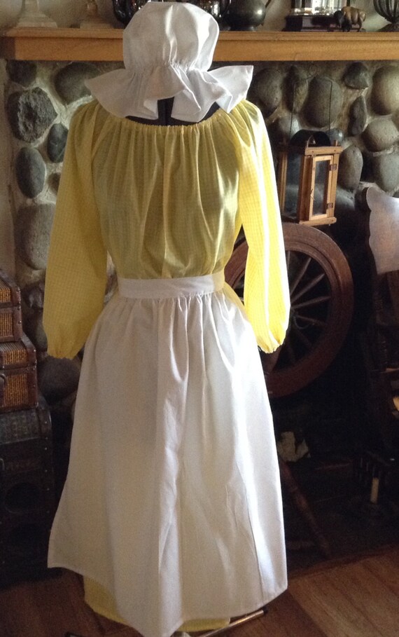 Girls Colonial Dress Prints Costume Civil War Pioneer Prairie