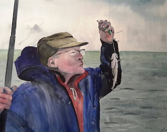 St. valery in caux fisherman says "gg"