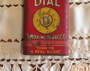 Dial Smoking Tobacco Tin