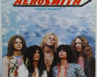 Aerosmith S/T Lp Joe Perry Steven Tyler Mama Kin Dream On Columbia