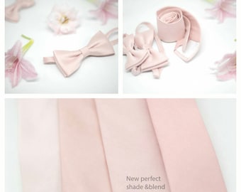 No#180#169#148#98, semi shiny Eden blush ties,pink blush,medium,dusty blush rose,groomsmen,men,pink blush rose, misty blush wedding neckties