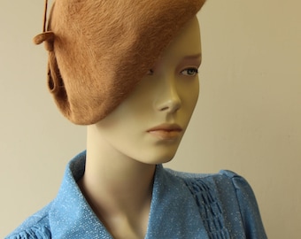 Elegant Brown fascinator