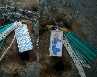 Retro Cowgirl Necklace