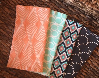 PICC Line Covers, Set of 4, Designer Art Gallery Jersey Knit, Sized for Kids and Adults, Soft, Durable and Fashionable