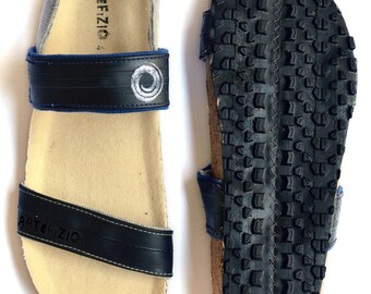 Pneu sandal man vegan - inner tube and fabric