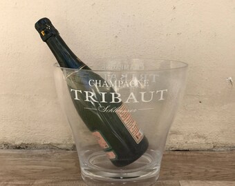 Vintage French Champagne French Ice Bucket Cooler Basin TRIBAULT 1811177