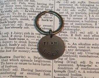Choose Your Team Gilmore Girls Inspired Keychain