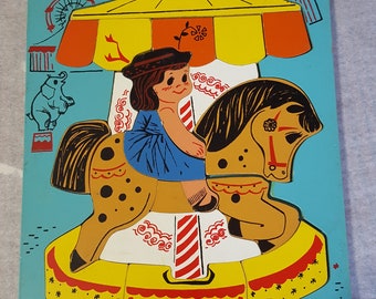 Vintage, Playskool puzzle