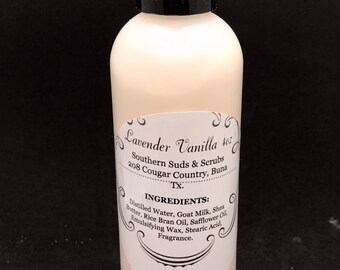 Lavender Vanilla Goat Milk Lotion
