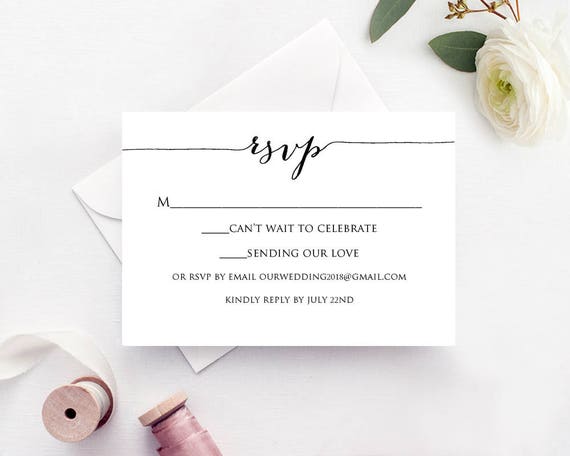 Exhilarating image within printable rsvp card Handy image regarding printable rsvp card