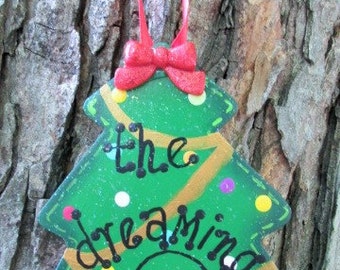 Dave Matthews Dreaming Tree Ornament, DMB Decor, Dave Matthews art, DMB Christmas