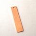 20 gauge bronze rectangle blank 1/4 inch by 1 1/4 inch , bronze stamping blanks - QTY 5