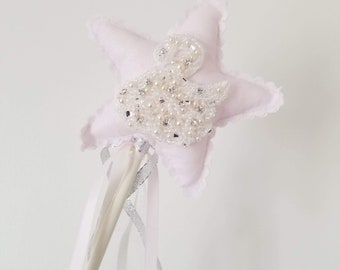 The “Jewelled Swan” Fairy Wand
