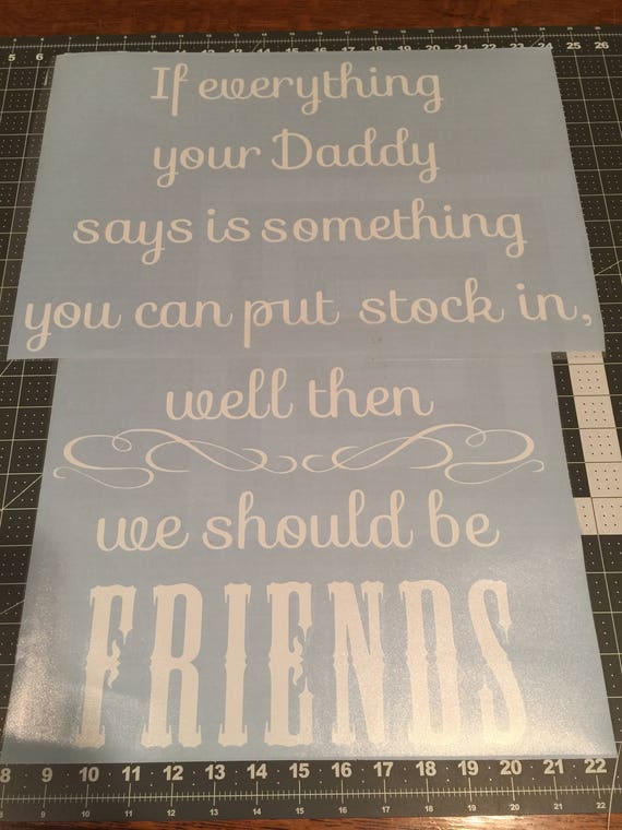 miranda lambert    friends lyrics vinyl decal