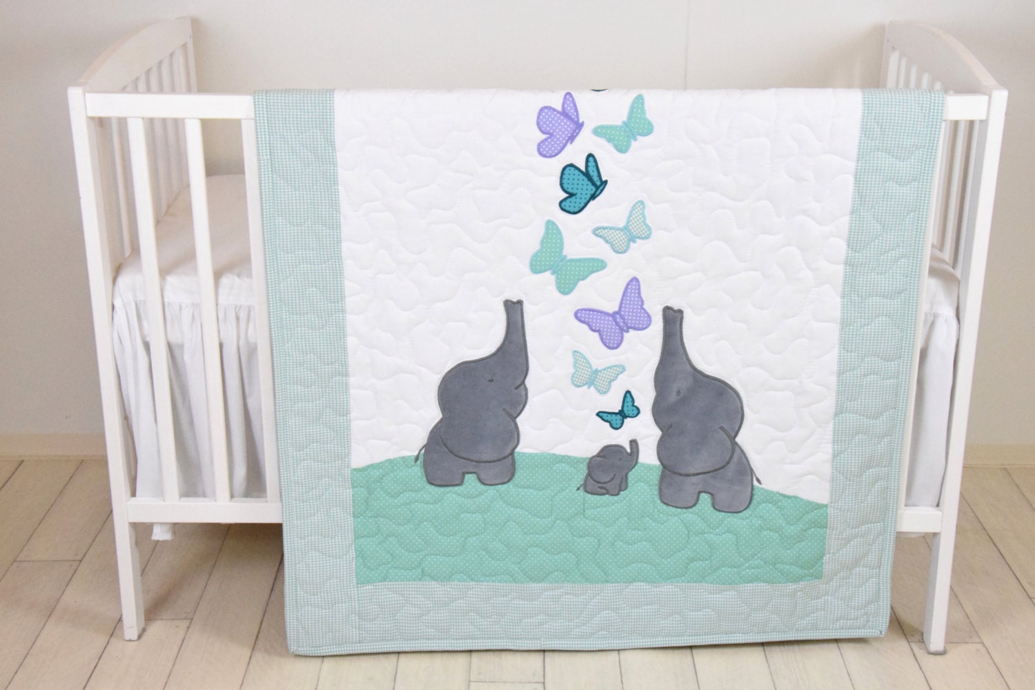 Purple And Gray Elephant Baby Bedding Purple And Gray Elephant Baby Bedding
