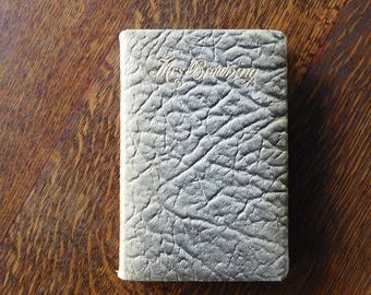 Vintage Poems Mrs Browning Elizabeth Barrett Browning 1887 Leather-bound
