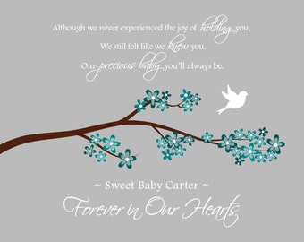 Miscarriage Remembrance - Miscarriage Gift - Miscarriage Memorial - Sympathy Gift for Pregnancy Loss Art Print