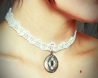Bridal Choker. Keepsake memorial
