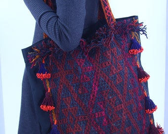 Canvas bag, terme bag, handwoven bag, shopping bag/shopper