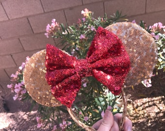 Sequin Belle Inspired Mouse Ears