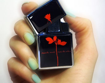Lighter Depeche Mode, Depeche Mode music lighter, lighters, music fan lighter, lighter with windproof electronic quartz ignition