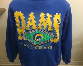 Vintage St. Louis Rams crewneck sweatshirt size large logo 7