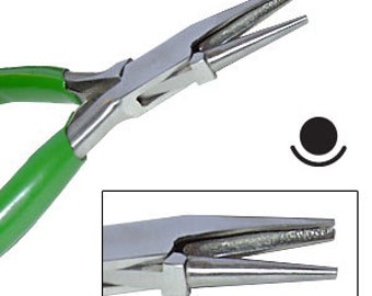 HOLLOW Round Nose Stainless Steel Jewelry Pliers, Looping pliers, DIY eyepin pliers, Professional Quality Jewelry Tools, Wire Working Tools
