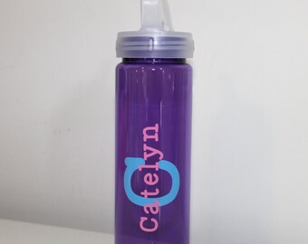 Personalized Kids Water Bottle, Monogram Sports Bottle, Kids Sports Bottle, Kids Water Bottle