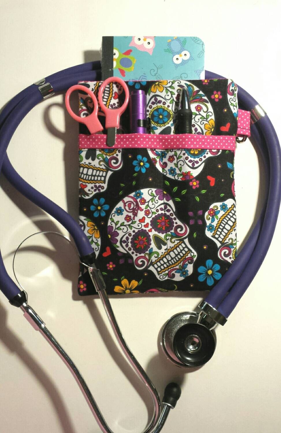 Scrub Pocket Organizer Lab Coat Purse organizer. Nurse