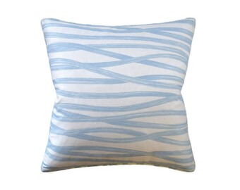 Brushstroke Pillow, 22" x 22"