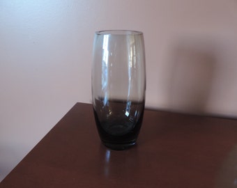 HOLMEGAARD smoked glass VASE-