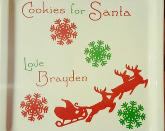 Cookie For Santa Plate & Milk Jug