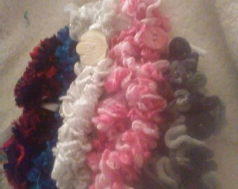 Crocheted Scarves for 18" dolls